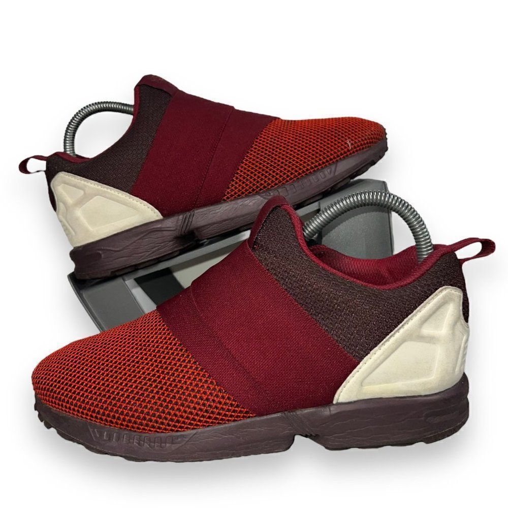 Adidas Originals ZX Flux Slip-on "Burgundy Red" AF6337 Men's 6 Women's 7‎